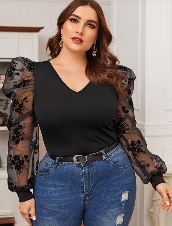 Plus Size Women's European And American T-shirt