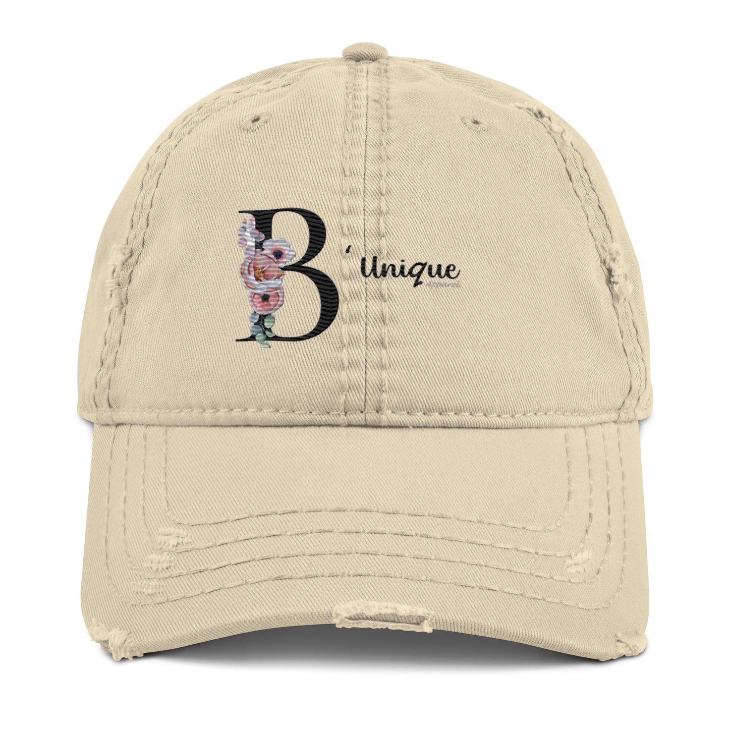 Distressed B'unique Hat