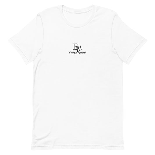 Unisex Embroidered (B U) t-shirt